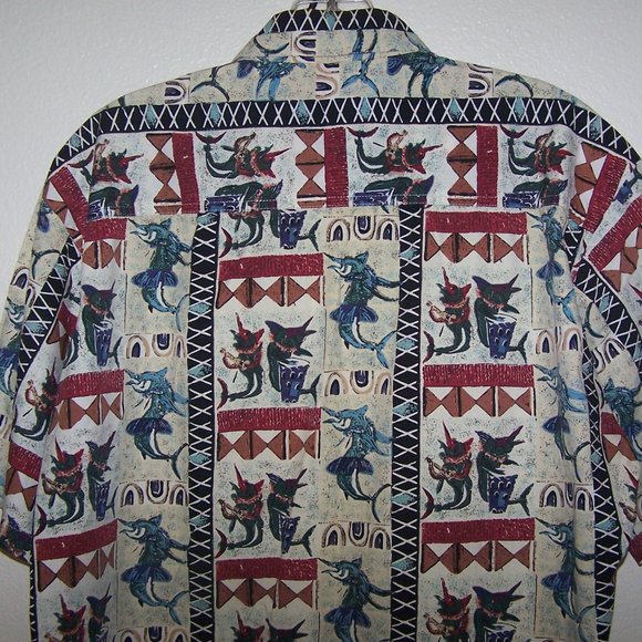 KAHALA " AVI " COLLECTION HAWAIIAN SHIRT SB3487 - Picture 8 of 11